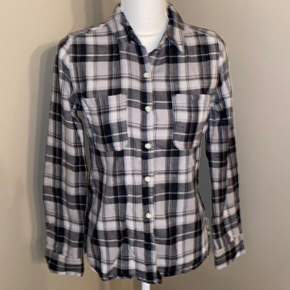 Mossimo Supply Co Plaid Button Down Top! - Picture 13 of 13